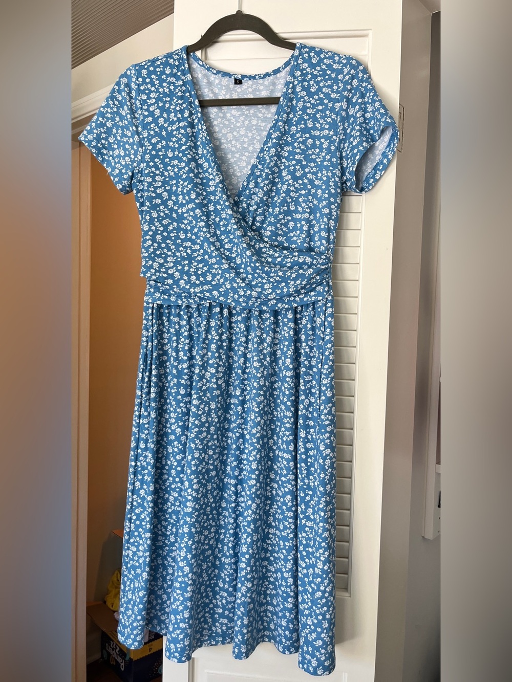 Maternity Nursing Friendly Floral Dress